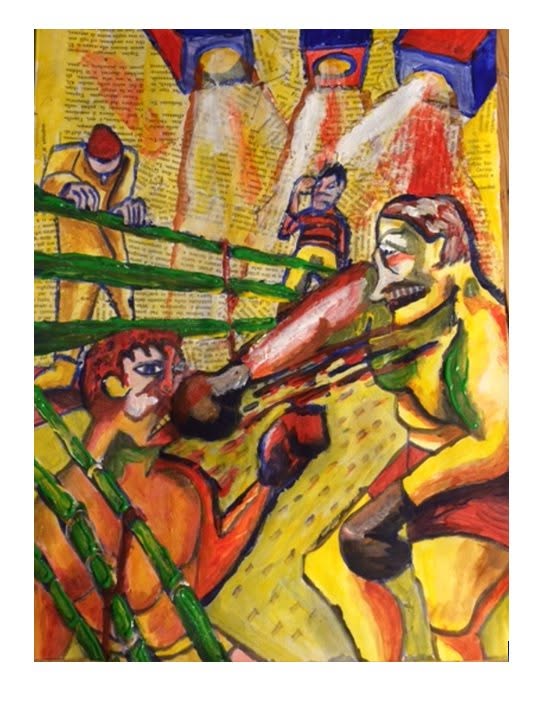 COMBAT DE BOXE